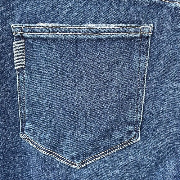 NWT PAIGE Stella High Rise Modern Straight Leg Soleil Destructed Jeans Womens 32 - Picture 7 of 16